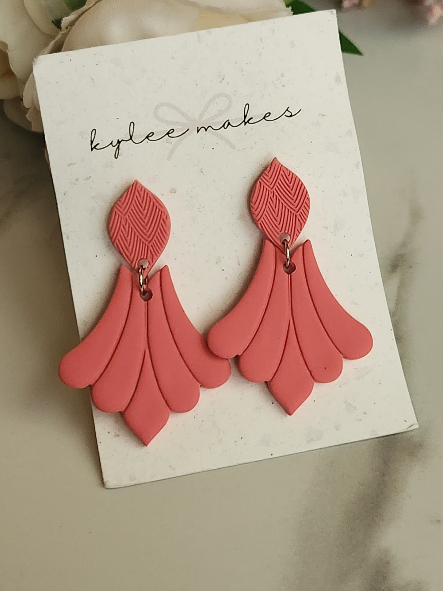 Coral Dangles