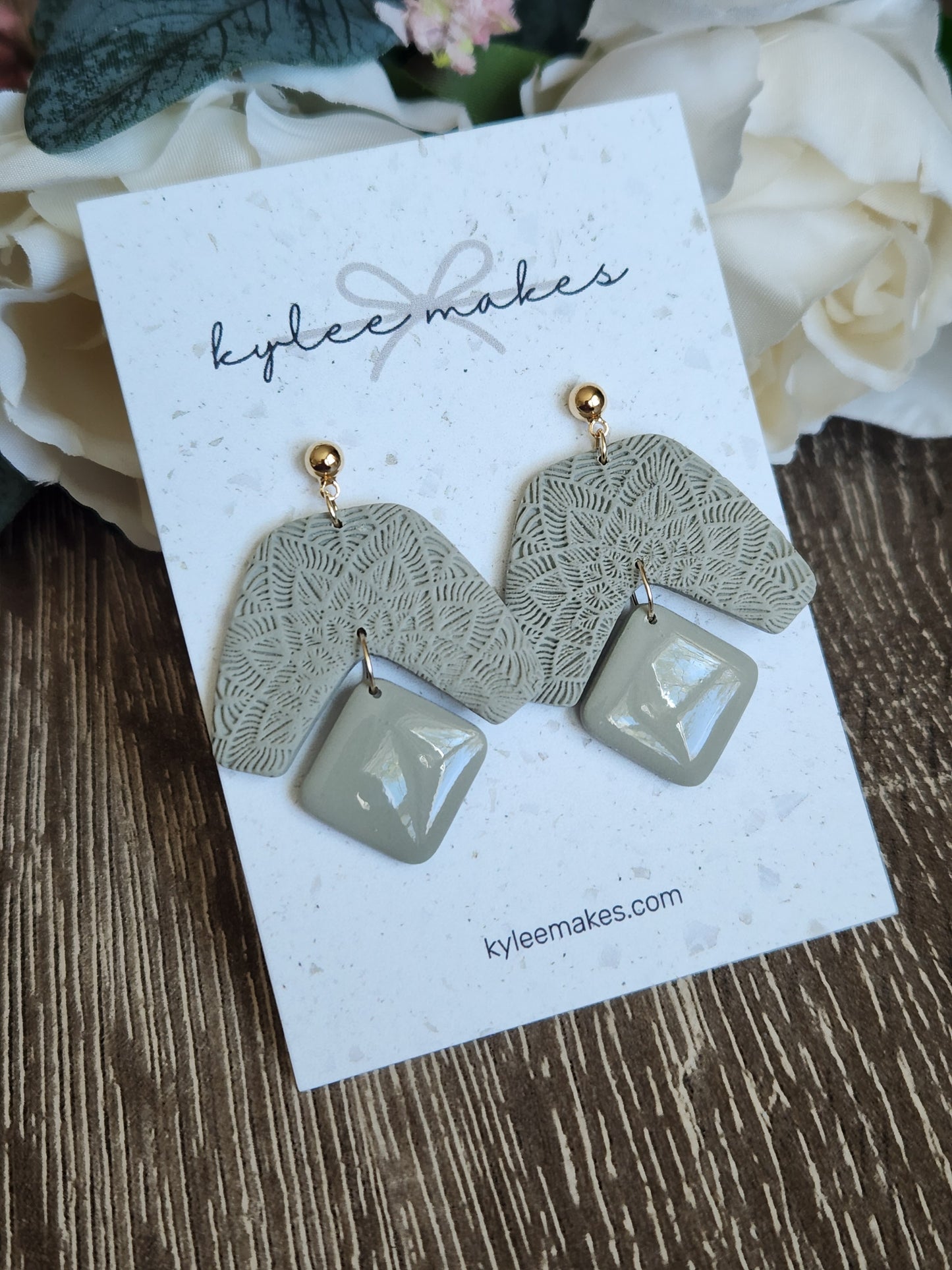 Elegant Clay Dangles