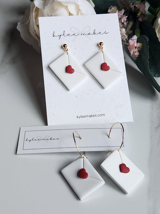 Valentine's Day Letter Dangles