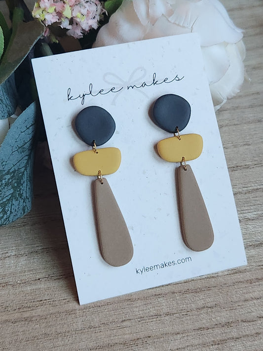 Neutral Dangle Earrings