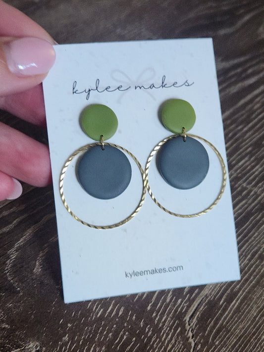 Pop of Color Dangle Earrings