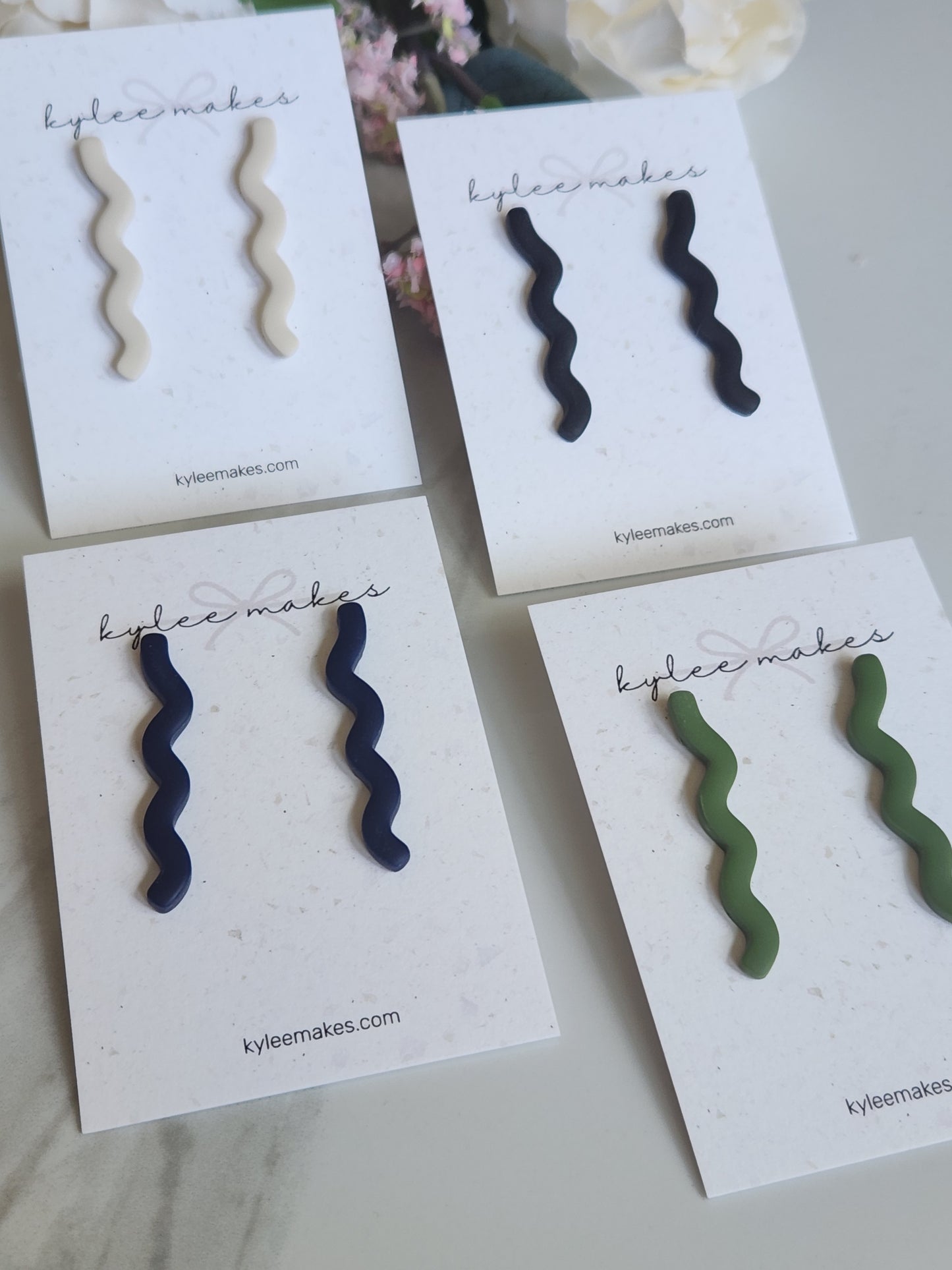 Squiggle Studs