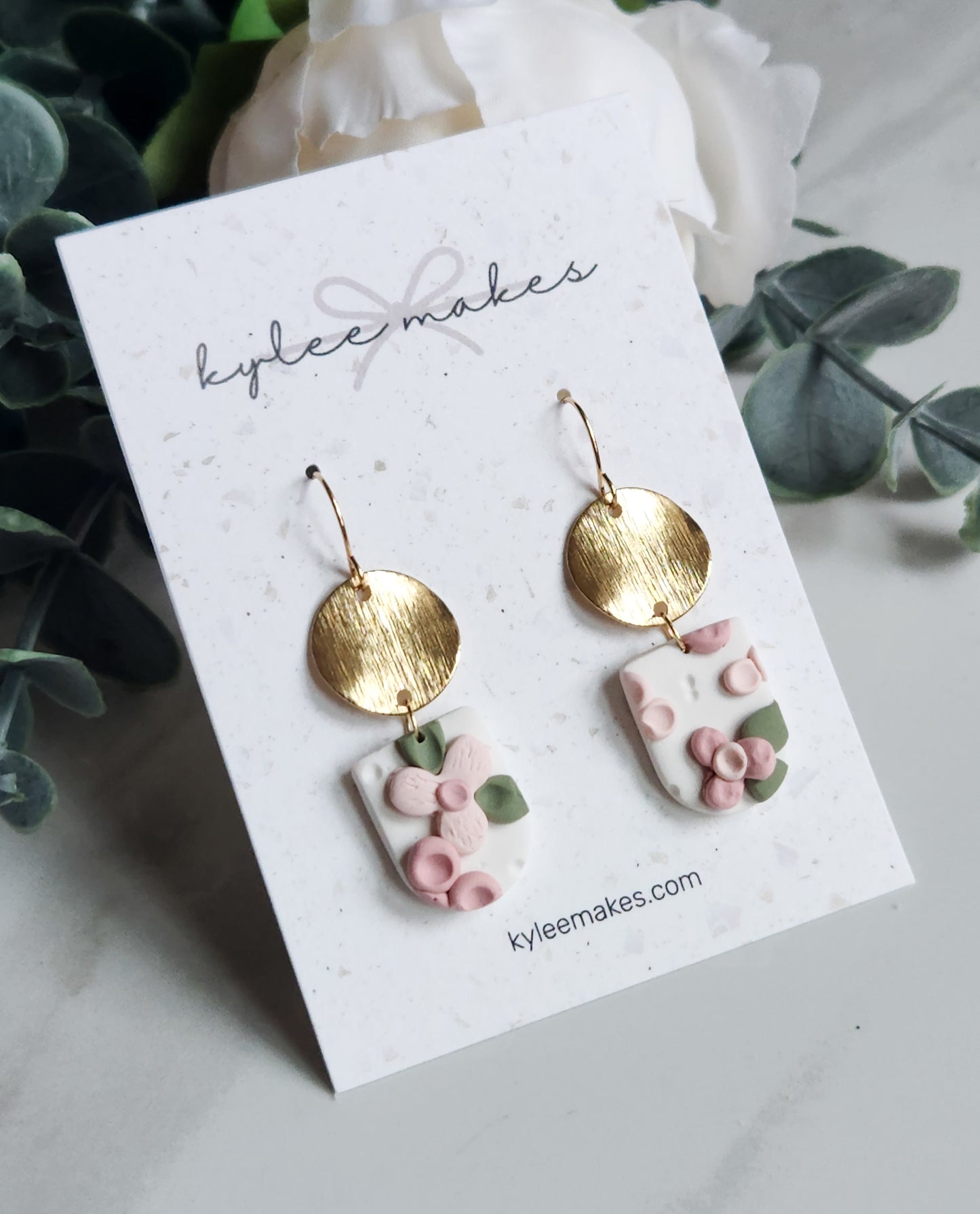 Dainty Floral Dangles