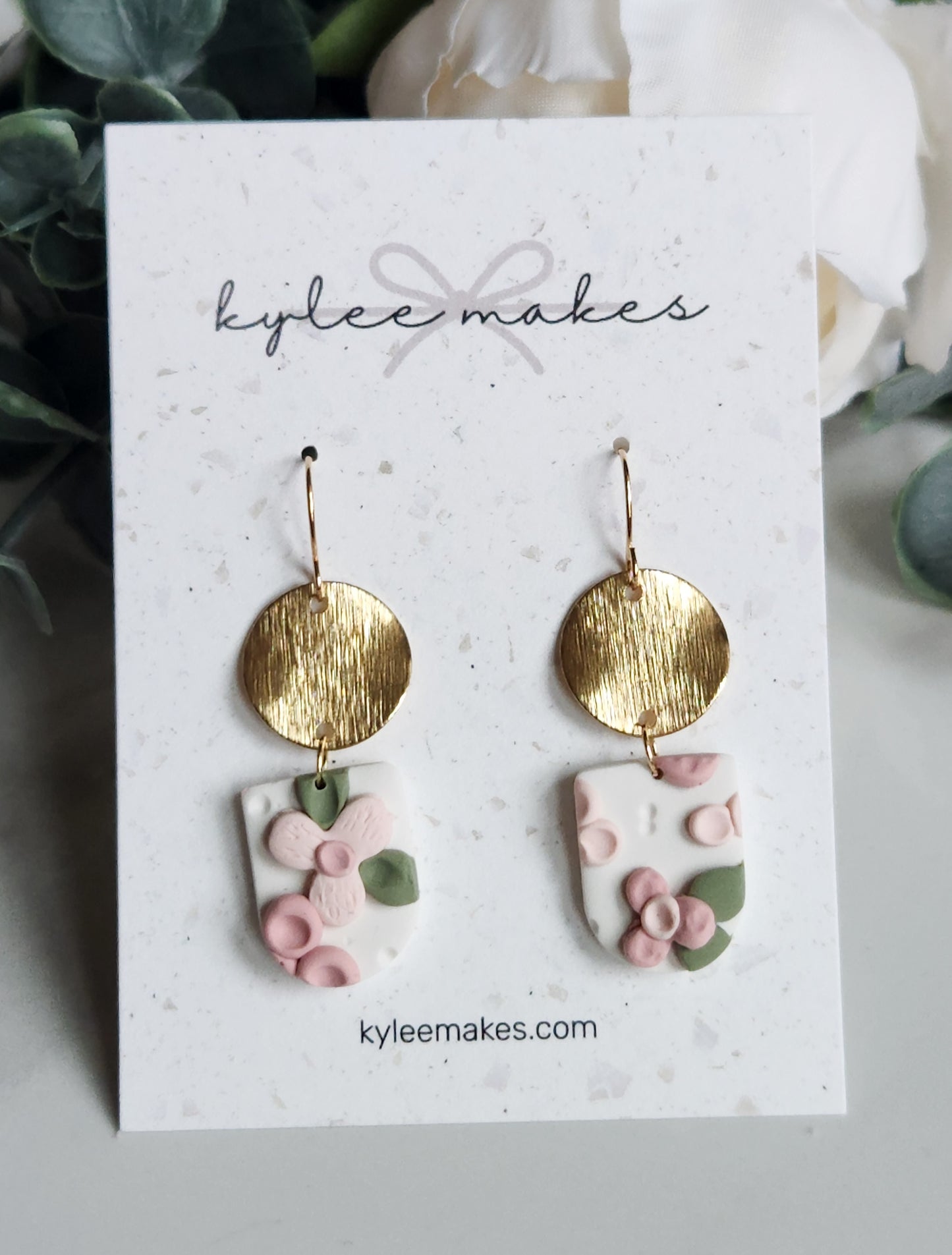 Dainty Floral Dangles