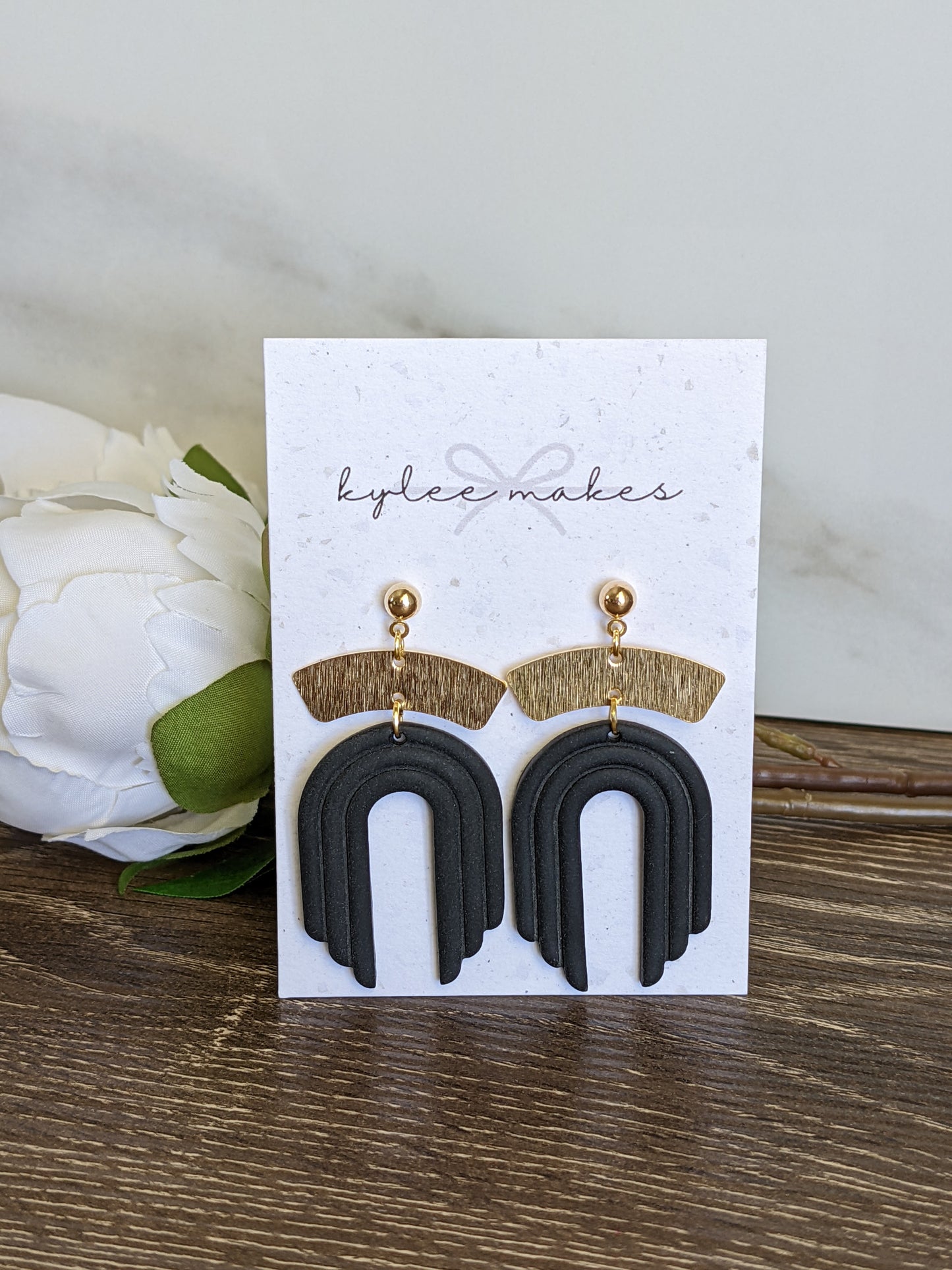 The Ellie | Arch Statement Dangle Earrings