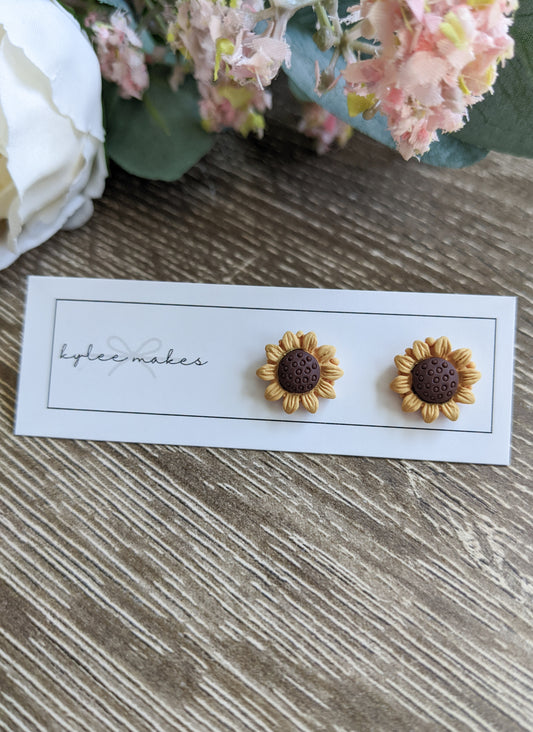 Sunflower Studs